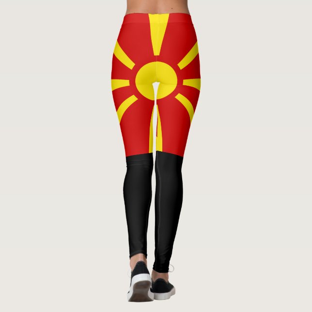 Leggings Macédoine du Nord (Dos)