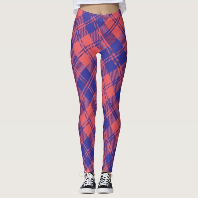 Leggings MacGregor de Glengyle Clan Scottish Tartan Tilt (Devant)