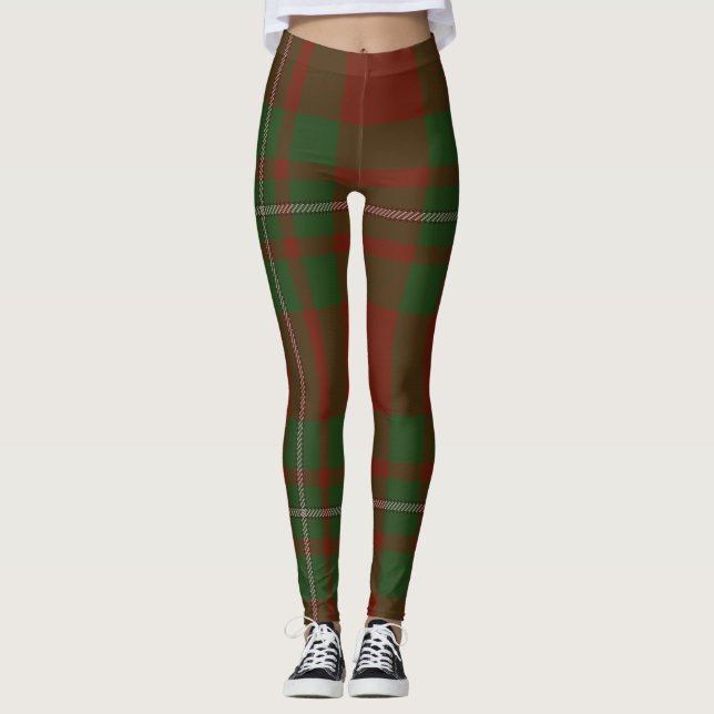 Leggings MacGregor Tartan Clan Plaid (Devant)