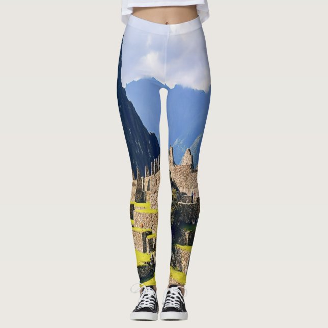 Leggings MACHU PICCHU - Pérou - voir (Devant)