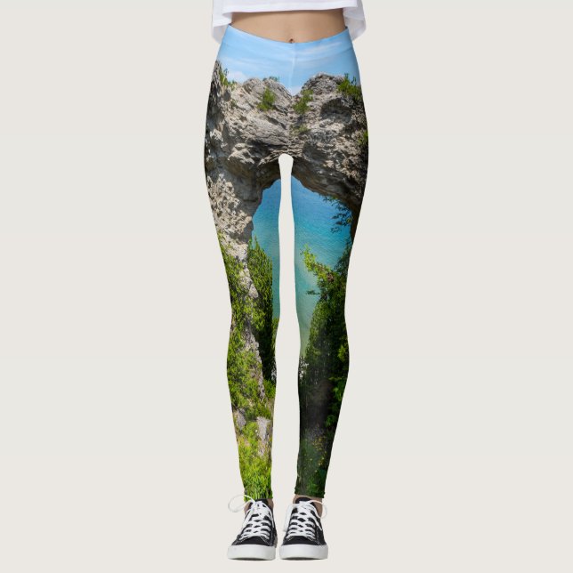 Leggings Mackinacs Arch Rock (Devant)