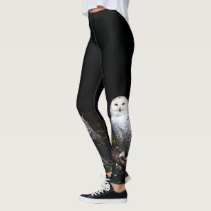 Leggings Magnifique harfang des neiges d'hiver