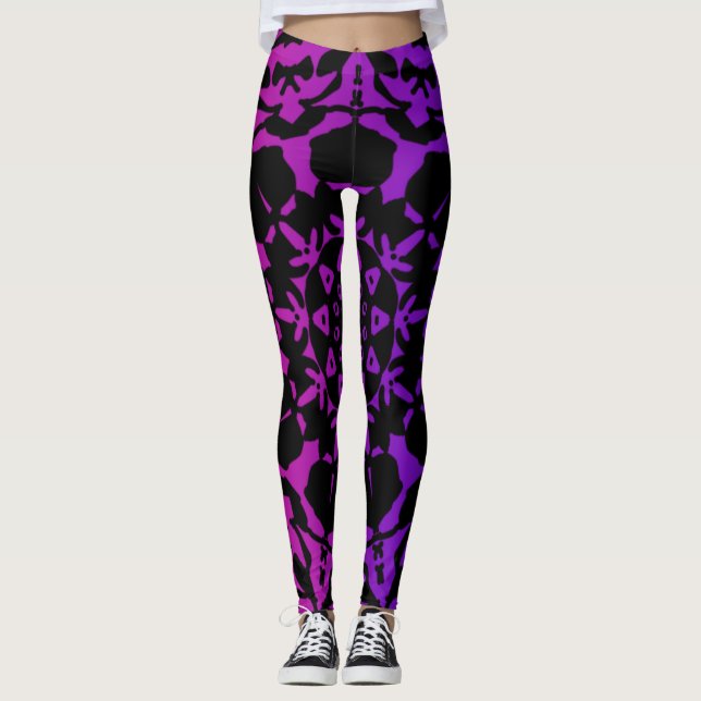 Leggings magnifique mandala unique (Devant)