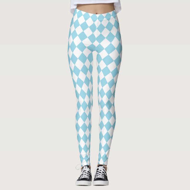 Leggings Magnifique motif diamant (Devant)