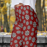 Leggings Magnifique Motif Mandela rouge et noire<br><div class="desc">Stand Out in Style : Ajoutez une touche artistique à votre garde-robe avec ces leggings Mandala vibrants! La motif colorée fait de vous le centre de l'attention où que vous alliez. Parfaits pour le yoga, les courses ou simplement pour vous détendre dans le confort, ces leggings vous aideront à express...</div>