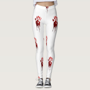 Leggings mains sanglantes