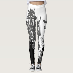 Leggings : Maison HALLOWEEN #1