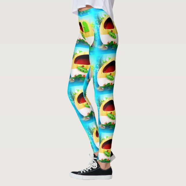 Leggings maison minuscule Thunder_Cove de caravane (Gauche)