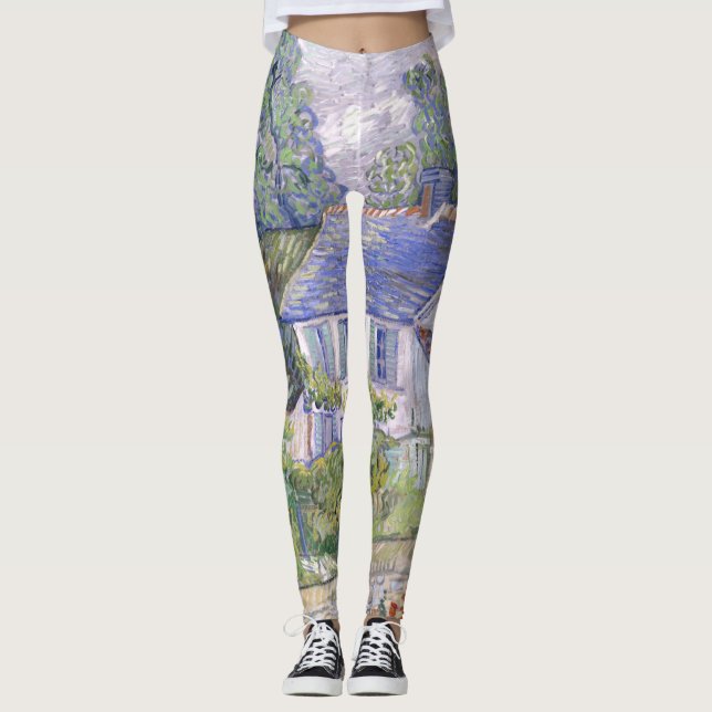 Leggings Maisons à Auvers Vincent  van Gogh      (Devant)
