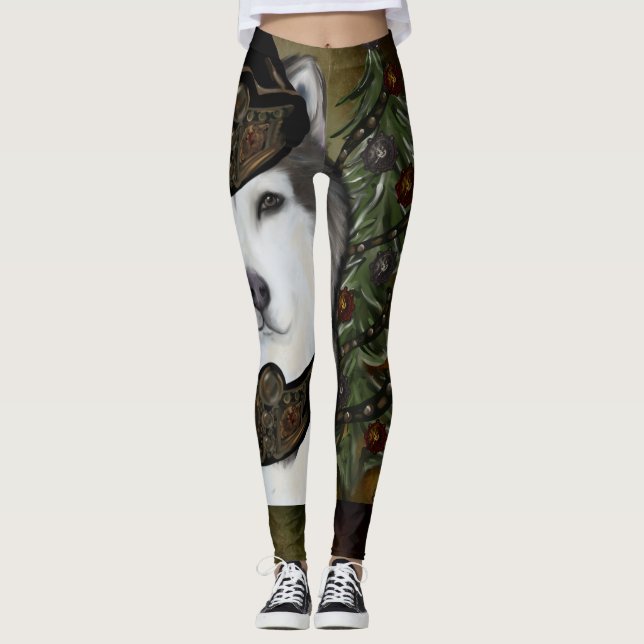 Leggings Malamute d'Alaska (Devant)