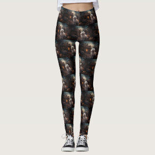 Leggings Maltais Halloween effrayant