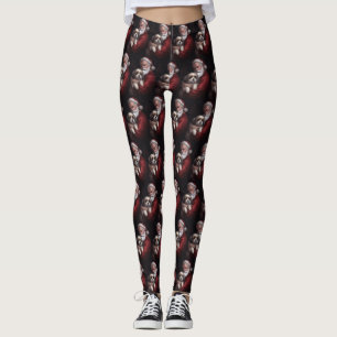 Leggings Malti Tzu Avec Noël Festif Du Père Noël