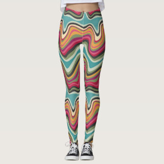 Leggings MANA de vague rétro