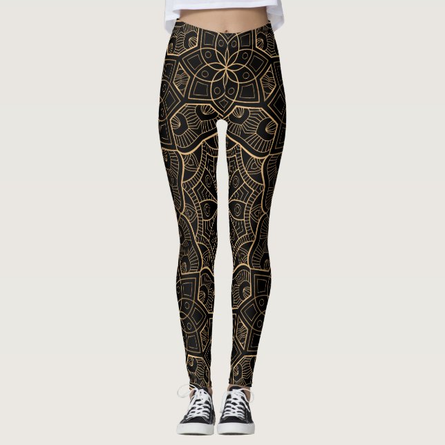 Leggings Mandala 3 de luxe (Devant)