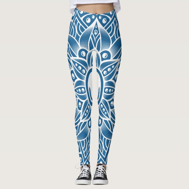 Leggings Mandala de luxe 16 (Devant)