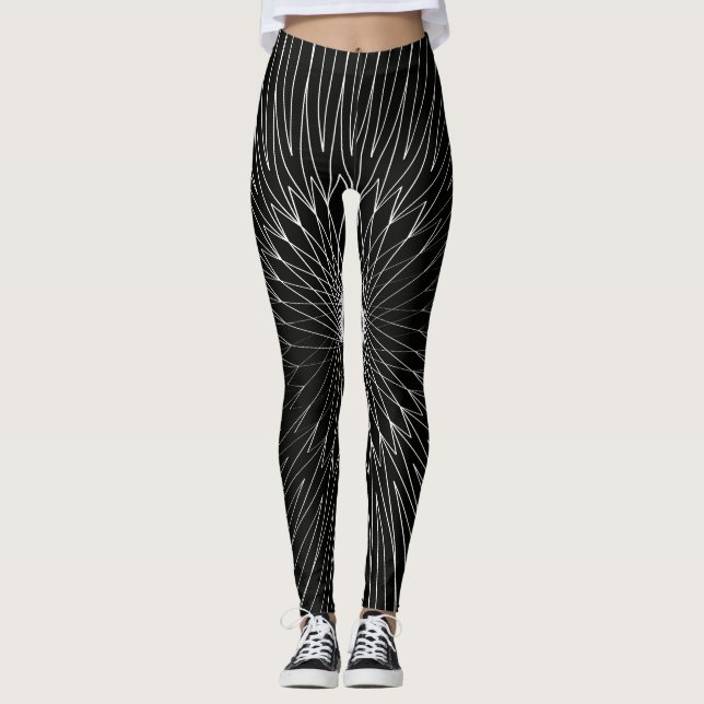 Leggings Mandala, Fils de bicyclette 1 (Devant)