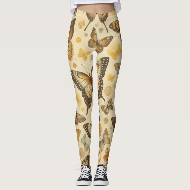 Leggings Mandala minuit (Devant)