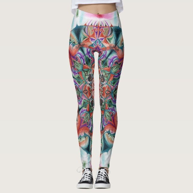 Leggings Mandala Pluto (Devant)