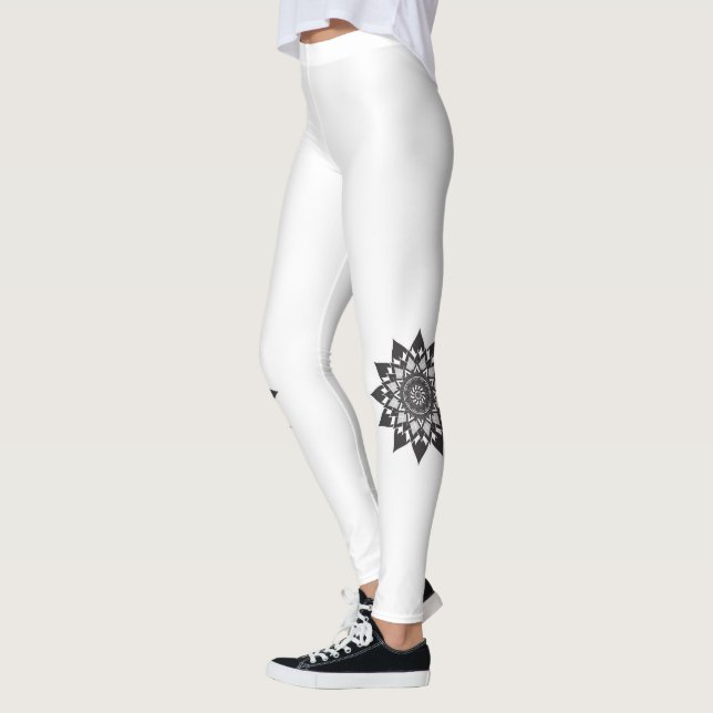 Leggings Mandala | Zazzle_Growshop. (Gauche)