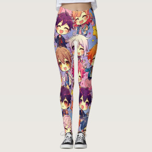Leggings Manga Magic : Un Design Inspiré