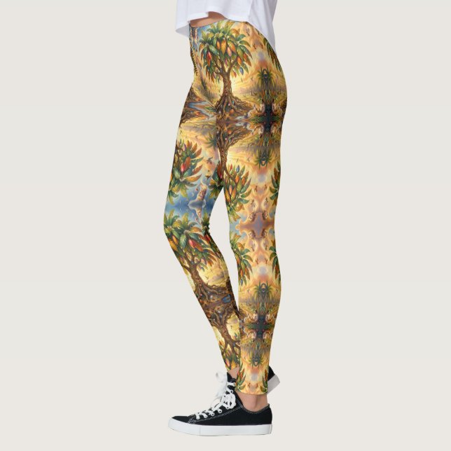 Leggings Mango – Tropische Frucht voller Geschmack´7 (Gauche)