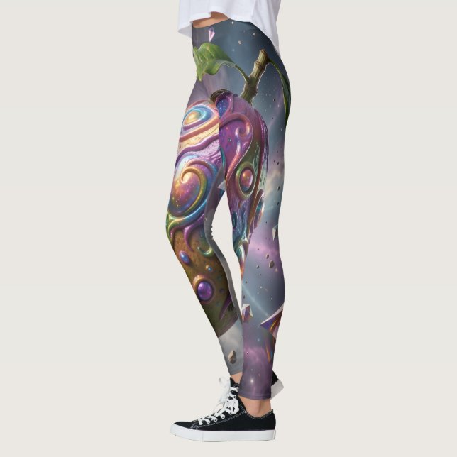 Leggings Mangue – Fruit Tropical Plein de Saveur (Gauche)