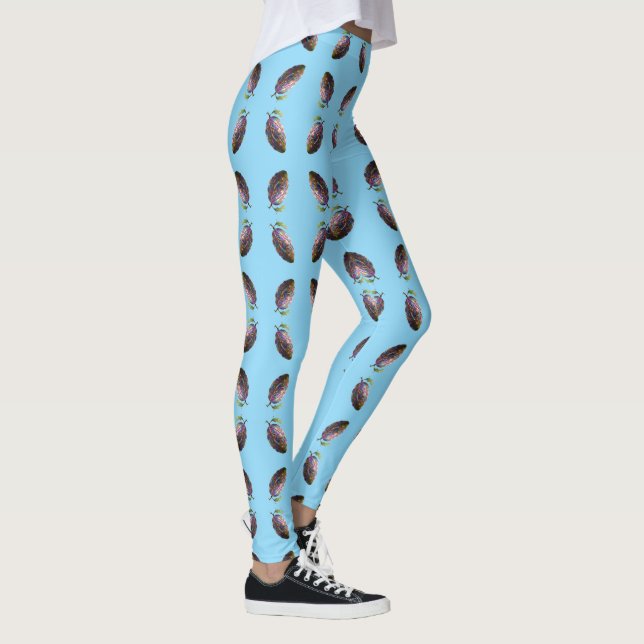 Leggings Mangue – fruit tropical plein de saveur (Droite)