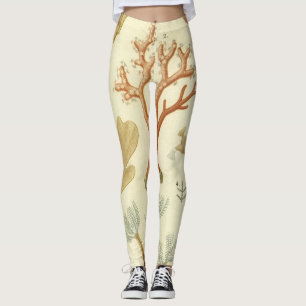 Leggings Manuel de sciences Biologie, Animaux de corail vin