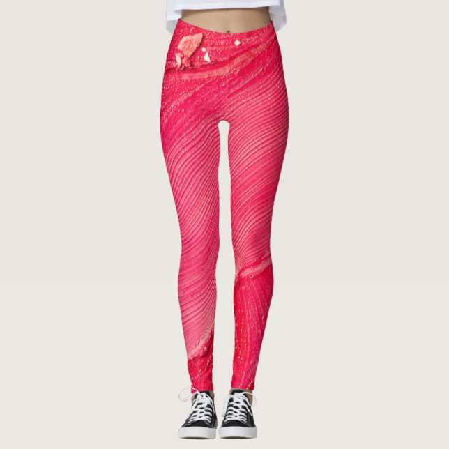 Leggings Maquillage artistique : Composition créative color (Devant)
