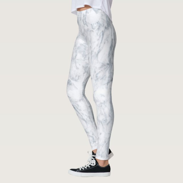Leggings Marbre blanc (Gauche)