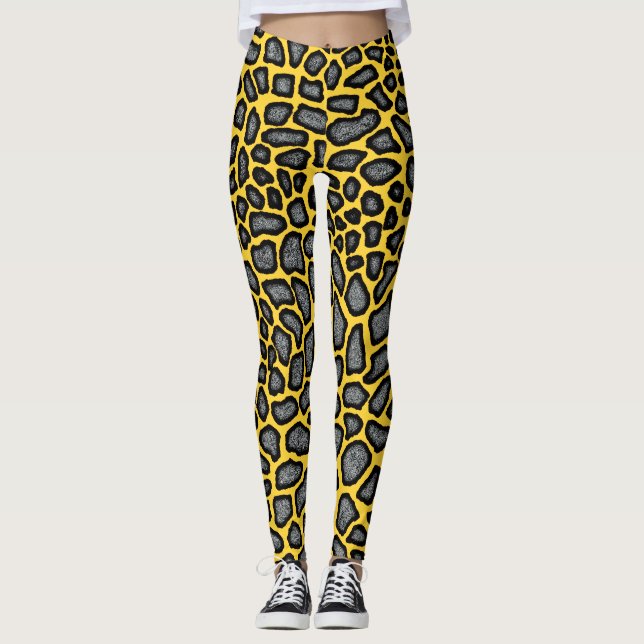 Leggings Marcher comme une girafe (Devant)