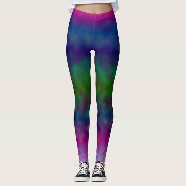 Leggings Marée chromatique (Devant)