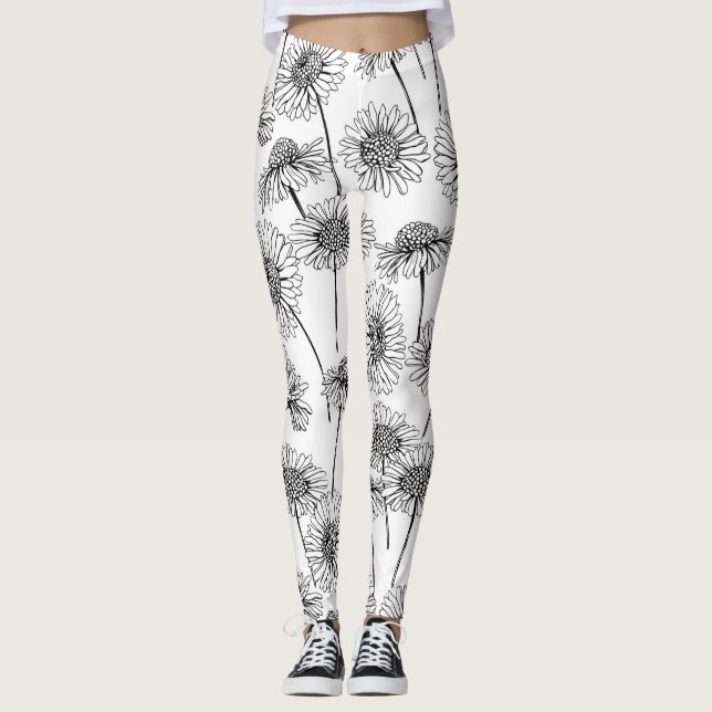 Leggings Marguerites (Devant)