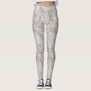 Leggings Mariage blanc dentelle