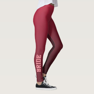 Leggings Mariée Ombre Burgundy