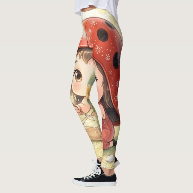 Leggings Marienkäfer et le royaume de nectar caché.3 (Gauche)