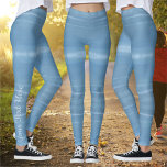 Leggings Marina Blue Sky 0948<br><div class="desc">Peinture "Marina Vallarta 0948" Collection Style ET confort sont roi dans la parfaite paire de leggings. Vous pouvez les porter encore et encore, ils ne perdront pas leur forme au fil des années. Personnalisez la page produit ou cliquez sur le bouton "Personnaliser" pour obtenir plus d'options de conception. Design créé...</div>