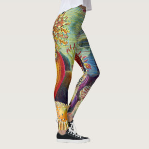 Leggings Marine d'actinies d'Ernst Haeckel : Actiniae