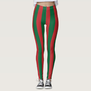 Leggings Maroc Couleurs du drapeau national Verticalement s