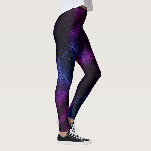 Leggings Marque pourpre de Waveline de guêtres d'Ombre de (Droite)