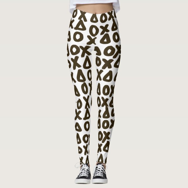 Leggings Marqueur géométrique XO marque (Devant)