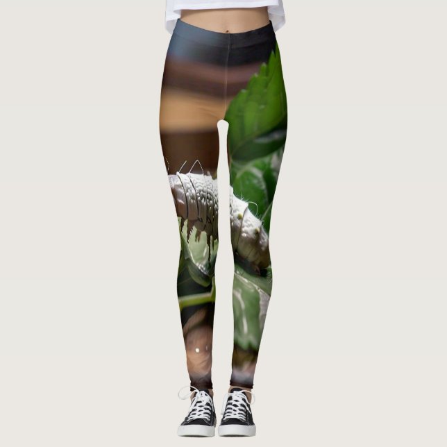 LEGGINGS MARVELS DE FIBRES NATURELS : LE VOYAGE DES MOTS D' (Devant)