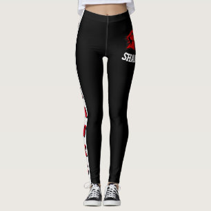 Leggings Mascotte noir/rouge/blanc