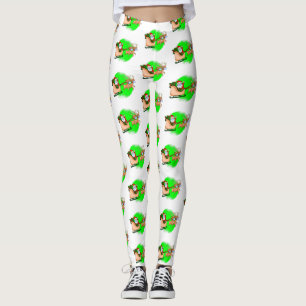 Leggings masque facial covid santa claus rennes xmas