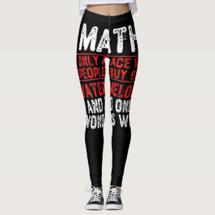 Leggings Maths. Le Seul Endroit Où Les Gens Achètent 69 W