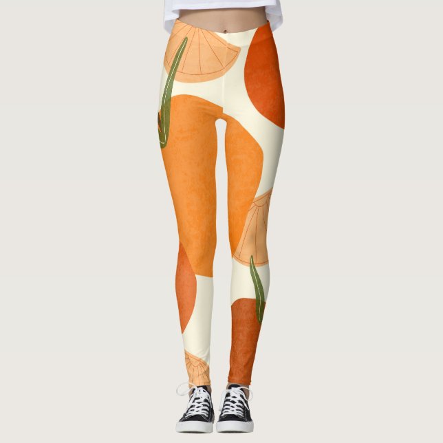 Leggings Matisse Inspiré : Formes Abstraites modernes (Devant)