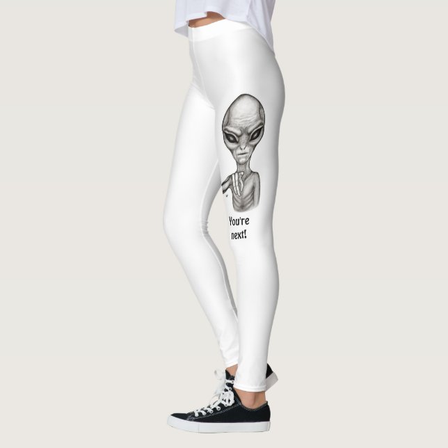 Leggings Mauvais Alien, Tu es le prochain ! (Gauche)