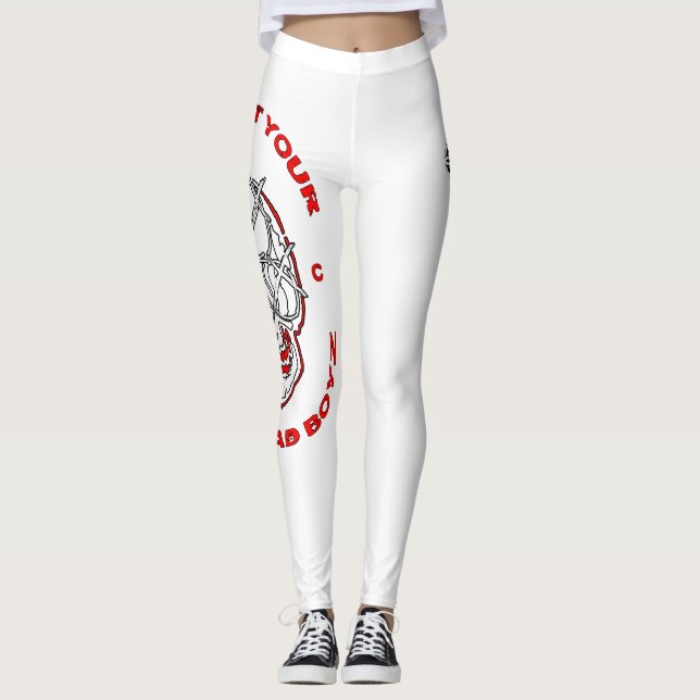 Leggings Mauvaises guêtres de soutien de Boyz (Devant)