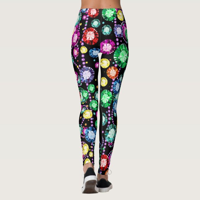 Leggings Me Faire Tisser Les Jambes Zazzle (Dos)