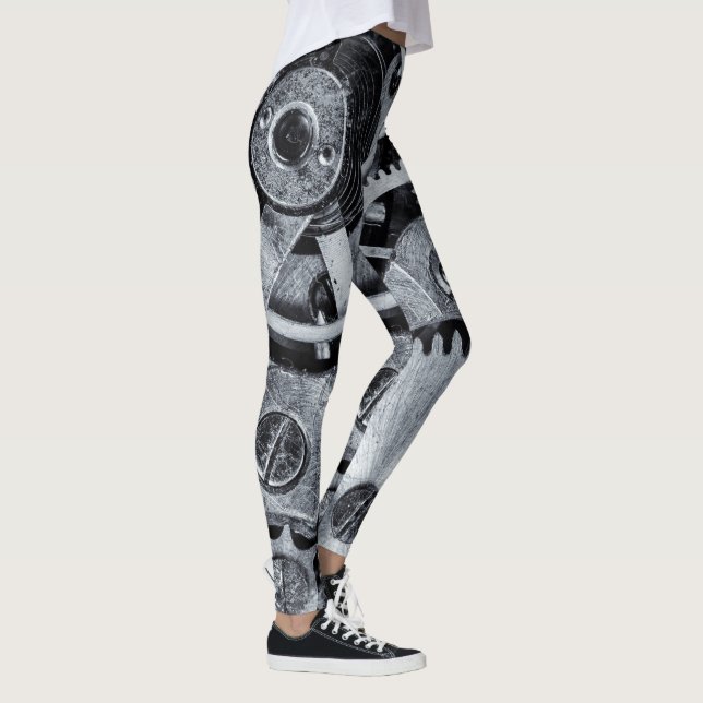 Leggings Mécanique de pièce à temps (Droite)
